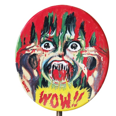 BSアンテナというキャンバスに描かれたアート作品。設置すれば近所からの注目を集めること必至だ。