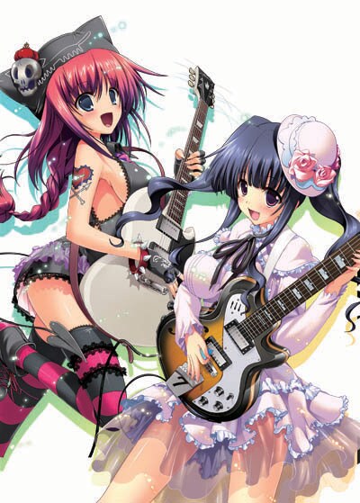 みさくらなんこつのピンナップイラスト。