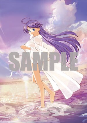 「海の御先」6巻限定版用のイラストカット。