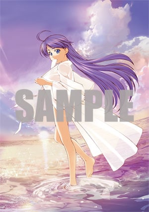 「海の御先」6巻限定版用のイラストカット。