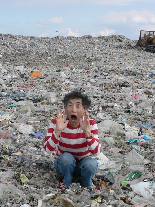 映画メインビジュアル。生写真はどんな表情の楳図なのだろうか。