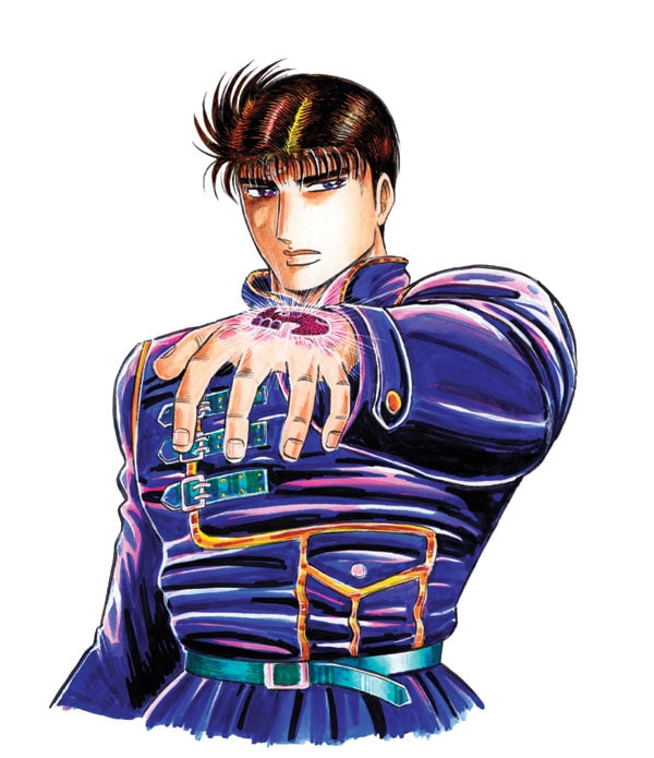 巻来功士の新連載「ミキストリII～太陽の死神～」カット。10月23日発売の週刊コミックバンチ47号（新潮社）よりスタートだ。