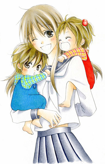 「LOVE SO LIFE」のイメージイラスト。(C) Kaede Kouchi 2010/HAKUSENSHA INC.,MARINE ENTERTAINMENT
