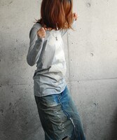 「キクラゲ」のロングスリーブTシャツ。