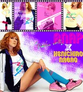 ANAPと長尾謙一郎のコラボアイテム、ロンT「80'sショルダーキーボードプリント」。浅倉大介や小室哲哉など、80年代の最先端アーティストがこぞって掲げた楽器「ショルキー」をフィーチャー。