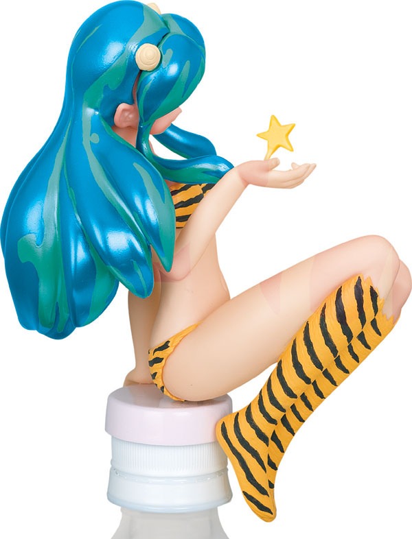 「海洋堂 ボトルオンフィギュアコレクション」第1弾ラムちゃんフィギュアの「GREEN」バージョン。(C)高橋留美子／小学館