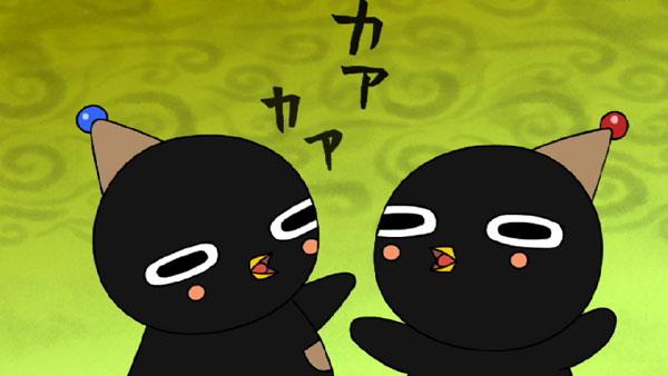 アニメDVD「伝染るんです。」3巻からのカット。(C)2009 吉田戦車・小学館／「伝染るんです。」製作委員会