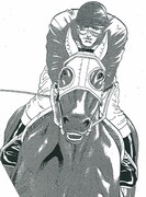 新山藍朗原案による森田信吾「栄光なき天才たち2009」カット。(C)森田信吾／週刊ヤングジャンプ