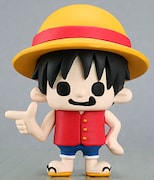 「ワンピース×PansonWorksフィギュアコレクション」からモンキー・D・ルフィ。(C)尾田栄一郎／集英社・フジテレビ・東映アニメーション