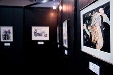 ウルトラジャンプ創刊10周年を記念したイベント「ウルジャンまつり in　アキバ2009」原画展会場、大暮維人の特設コーナー。