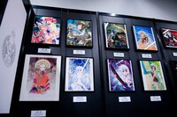 ウルトラジャンプ創刊10周年を記念したイベント「ウルジャンまつり in　アキバ2009」原画展会場の様子。