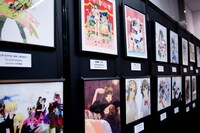 ウルトラジャンプ創刊10周年を記念したイベント「ウルジャンまつり in　アキバ2009」原画展会場の様子。