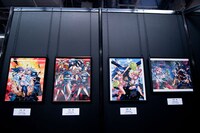 ウルトラジャンプ創刊10周年を記念したイベント「ウルジャンまつり in　アキバ2009」原画展会場の様子。