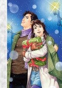 北条司「エンジェル・ハート」2010年カレンダーより、11・12月のページ。(C)北条司 2001