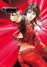 北条司「エンジェル・ハート」2010年カレンダー表紙イラスト。(C)北条司 2001