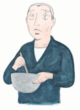 原作、安倍夜郎「深夜食堂」はビッグコミックオリジナルにて連載中。(C) 2009 安倍夜郎・小学館／「深夜食堂」製作委員会 (C) 安倍夜郎／小学館 ビッグコミックオリジナル連載中