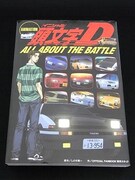 チャリティオークションに出品されているアニメ版「頭文字D」公式ガイドブック。