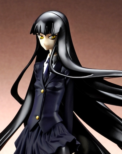 「放課後プレイ」の「彼女」。黄色く艶めく瞳にドキ。(c)黒咲練導／アスキー・メディアワークス