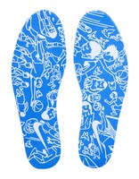 井上雄彦モデルのシューズのインソール。