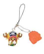 L賞「チョッパーストラップ」は全4種類。(C)尾田栄一郎／集英社・フジテレビ・東映アニメーション　(C)「2009 ワンピース」製作委員会