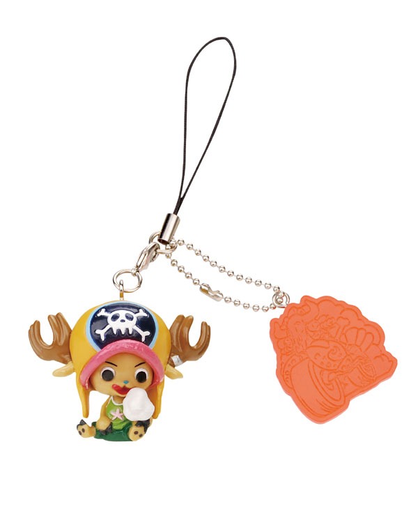 L賞「チョッパーストラップ」は全4種類。(C)尾田栄一郎／集英社・フジテレビ・東映アニメーション　(C)「2009 ワンピース」製作委員会