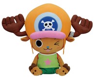 「ダブルチャンスキャンペーン」でゲットできる、限定100名の「チョッパーぬいぐるみ限定ビッグver.」。(C)尾田栄一郎／集英社・フジテレビ・東映アニメーション　(C)「2009 ワンピース」製作委員会