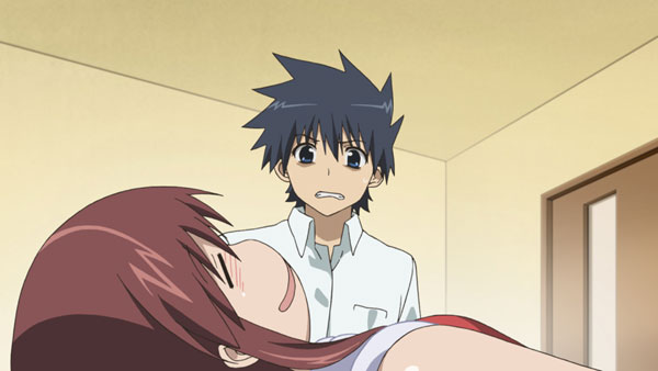 「kiss×sis」OAD第2話からのカット。(C)ぢたま某・講談社／キスシス製作委員会