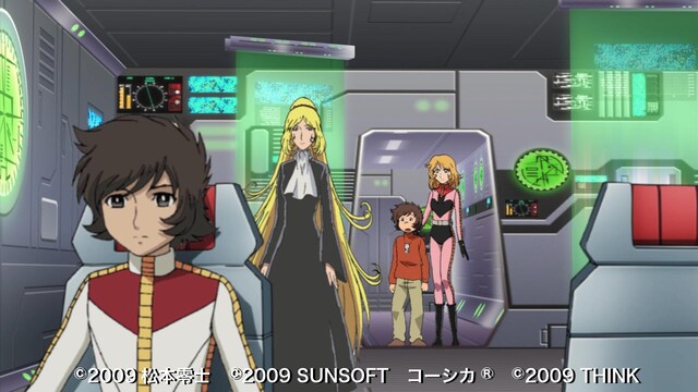 「ボヘミアン・ラプソディ feat.松本零士」の1シーン。