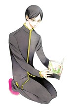 中村明日美子が手がける「楽園」のイメージキャラクター、その名も「楽園くん」。(C)中村明日美子/白泉社