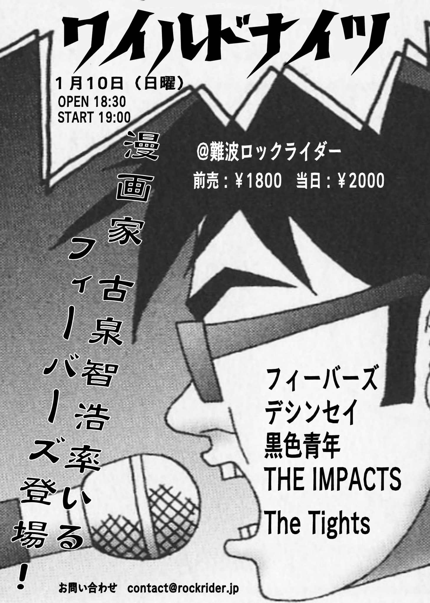 「ワイルドナイツ」フライヤー。