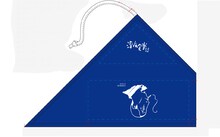 「深夜食堂」My箸を入れる箸袋。セットでの販売となる。(C)2009 安倍夜郎・小学館／「深夜食堂」製作委員会 (C)安倍夜郎／小学館ビッグコミックオリジナル連載中