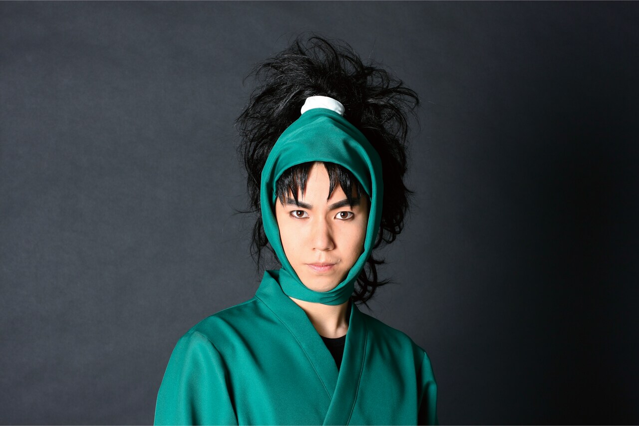 桑野晃輔演じる、七松小平太。(C)ミュージカル「忍たま乱太郎」製作