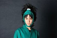 桑野晃輔演じる、七松小平太。(C)ミュージカル「忍たま乱太郎」製作委員会（東京ドーム、映人、総合ビジョン） (C)ＮＨＫ・尼子騒兵衛・総合ビジョン