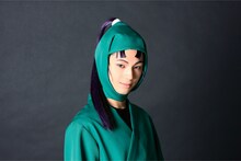 三津谷亮演じる、立花仙蔵。(C)ミュージカル「忍たま乱太郎」製作委員会（東京ドーム、映人、総合ビジョン） (C)ＮＨＫ・尼子騒兵衛・総合ビジョン