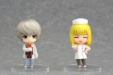 「ねんどろいどぷち デスノート Case File #02」から「ニア」と「海砂」。(C) 大場つぐみ・小畑健／集英社・VAP・マッドハウス・NTV・D.N.ドリームパートナーズ