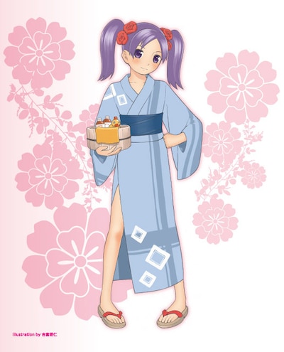 「全国萌温泉図鑑～Onsen Girls　萌える湯けむりの娘たち～」のピンナップ。