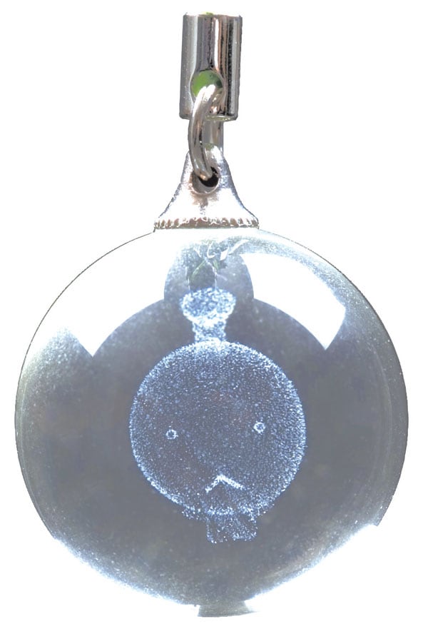 菌を立体的に閉じ込めた「もやしもん」水晶ストラップ - コミックナタリー