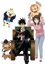 アニメ「よんでますよ、アザゼルさん。」キービジュアル。原画：谷口淳一郎、仕上げ：佐藤真由美　(C)久保保久／講談社