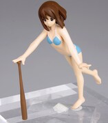 「SR けいおん！2時間目」平沢唯。ボーナスパーツを使うことで梓と合体できる仕様になっている。(C)かきふらい・芳文社／桜高軽音部