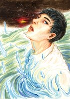 「ペット リマスター・エディション」2巻のカバーイラスト。(C)MIYAKE Ranjo