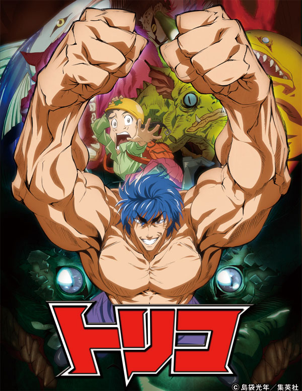 オリジナルアニメ・スーパーDVD「トリコ」キービジュアル。(C)島袋光年／集英社