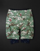 Aerosmith Narancia Ghirga Half Pants + 3/4 Leggings［green］。