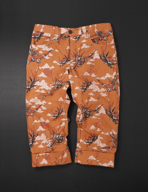 Aerosmith Narancia Ghirga Cropped Pants［orange］。