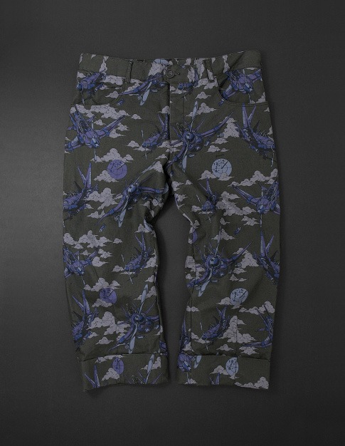 Aerosmith Narancia Ghirga Cropped Pants［black］。