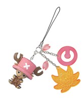 3種類あるE賞「クリアチャームストラップ」のひとつ。(C)尾田栄一郎／集英社・フジテレビ・東映アニメーション