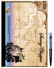 3種類あるG賞「フロートペン＆クリアファイル」のひとつ。(C)尾田栄一郎／集英社・フジテレビ・東映アニメーション