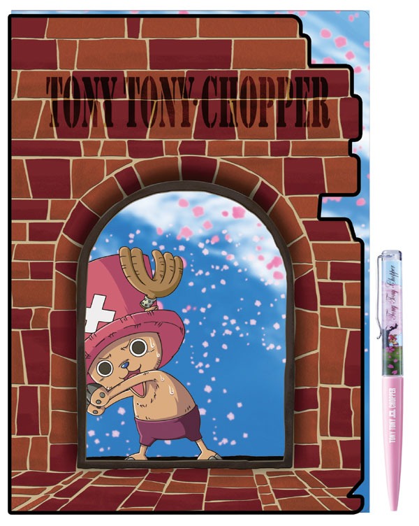 3種類あるG賞「フロートペン＆クリアファイル」のひとつ。(C)尾田栄一郎／集英社・フジテレビ・東映アニメーション