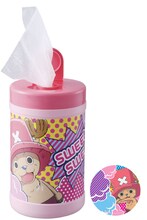 3種類あるH賞「ウェットティッシュ＆ステッカー」のひとつ。(C)尾田栄一郎／集英社・フジテレビ・東映アニメーション