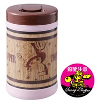 3種類あるH賞「ウェットティッシュ＆ステッカー」のひとつ。(C)尾田栄一郎／集英社・フジテレビ・東映アニメーション