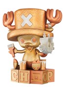 ダブルチャンスキャンペーンで当たるゴールドver.の「ジオラマフィギュア」。(C)尾田栄一郎／集英社・フジテレビ・東映アニメーション